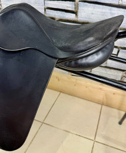 15” MW Ryder WH Pony Show Saddle - Black