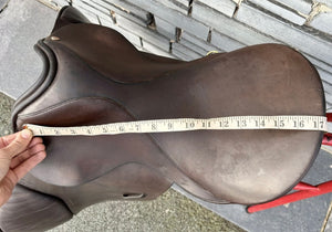 17” Medium Kings Saddlery GP Saddle - Brown
