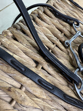 Load image into Gallery viewer, S/H English Complete Lead Rein Showing Bridle -Brown- Small Pony