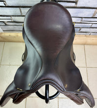 Load image into Gallery viewer, 17” Wide-XW Symmonds Olympus Forward Cut GP Saddle - Brown