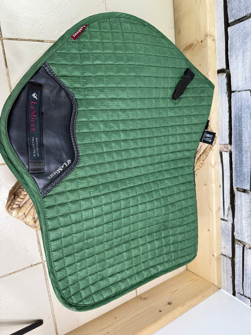 S/H Lemieux Close Contact Saddlepad - Large - Hunter Green