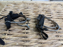 Load image into Gallery viewer, S/H 2 x Pairs Ladies Size Spurs &amp; Straps