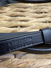 Load image into Gallery viewer, S/H Sue Carson Hidden Flash Padded Comfort Bridle-Black/White