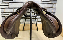 Load image into Gallery viewer, 17” Wide-XW Ideal Apex H&amp;C Cob GP Saddle - Brown