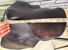 Load image into Gallery viewer, 11 1/2” MW Robinsons English Tiny Pony Saddle - Brown