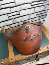 Load image into Gallery viewer, 50”/125cm Treadstone Elasticated Leather Stud/Jumping Stud Girth-Brown/Tan