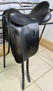 17” Wide Farrington Kentucky Dressage Saddle - Black