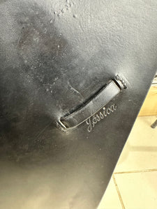 17 1/2” Wide Ideal Jessica Dressage Saddle - Black