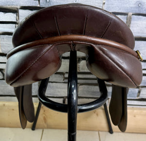 17” Medium Farrington/Crewe Saddlery GP Saddle - Brown