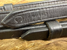 Load image into Gallery viewer, S/H Raised English Flash Snaffle Bridle - Brown - Cob/Full