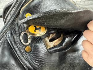 17” Medium Black Country Jump Saddle - Black