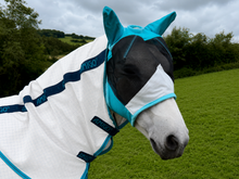 Load image into Gallery viewer, Full Face Fly Mask - Ears &amp; Removable Nose -