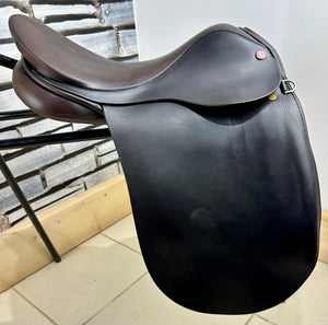16 1/2” Wide Kings Saddlery Show/WH Saddle - Brown