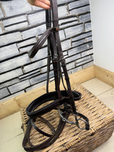 Load image into Gallery viewer, Albion KB English Bridle - Flash/Cavesson &amp; Grackle - Full