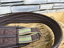 Load image into Gallery viewer, S/H 50” Aerborn Double Elastic Waffle Girth - Brown