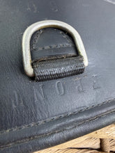 Load image into Gallery viewer, S/H Black Curved Leather Short Dressage/Event Girth-60cm/24”