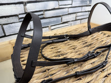 Load image into Gallery viewer, S/H Soft Padded Head Hunter Bridle - Brown - XF