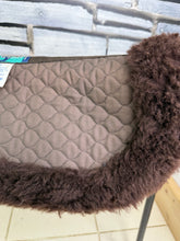 Load image into Gallery viewer, S/H Nuumed Wool Rolled Edge Half Pad - Brown - Large