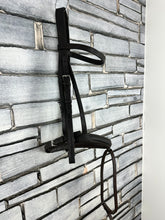 Load image into Gallery viewer, S/H Heritage Padded Comfort Flash Bridle - Black - Full