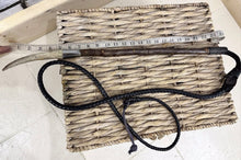 Load image into Gallery viewer, Footpack/Kennel Hunting Whip - Holly With Plaited Leather Thong