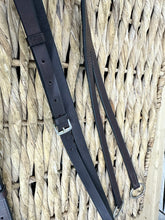 Load image into Gallery viewer, S/H English Leather Running Martingale - Brown - Cob