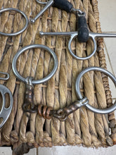 Load image into Gallery viewer, S/H Job Lot-Six X 5” Bits - Double/Kimblewick/Waterford/Snaffle