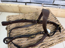 Load image into Gallery viewer, S/H Australian Stock Bridle/Headstall - Brown - Full