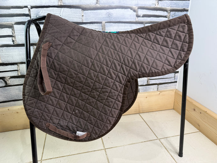 S/H Nuumed GP Cotton Numnah - Brown - L