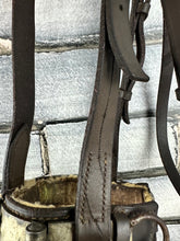 Load image into Gallery viewer, S/H Leather Lunge Cavesson - Cob
