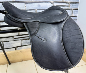 15” XW Thorowgood Pony Club GP Saddle - Black