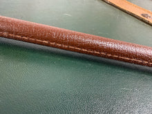 Load image into Gallery viewer, Leather Wrapped Show Cane -Child’s/Ladies Size - 14”/20”/24”- Brown/Black