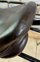 Load image into Gallery viewer, 16” MW Saddle Company Pony GP Saddle - Brown - Changeable Width on a Press