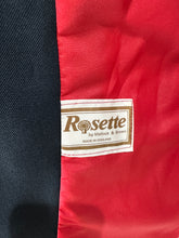 Load image into Gallery viewer, Ladies Size 38 Vintage Rosette Show Jacket - Black
