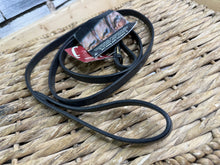 Load image into Gallery viewer, Jeffries 5/8” Leather In Hand Lead with Handle &amp; Buckle -  Black