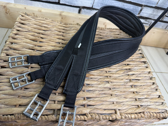 S/H 48” Thorowgood Waffle Non-Elasticated Cob Girth - Balck