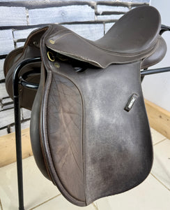 15 1/2” MW/Changeable Gullet Wintec Pony GP Saddle - Brown