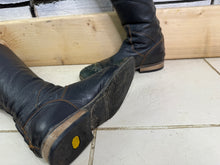 Load image into Gallery viewer, S/H DeNiro Tricoloure Leather Riding Boots - Size 39 XL - XW Calf