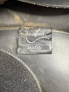 17” Wide-XW/Changeable Gullet Thorowgood Cob GP Saddle-Black