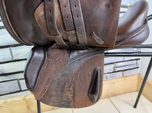 Load image into Gallery viewer, 15 1/2” Wide Excelle/Walsall Riding English Pony GP Saddle - Brown