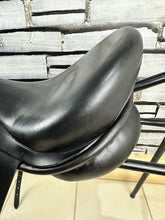 Load image into Gallery viewer, 17 1/2” Wide Ideal Jessica Dressage Saddle - Black