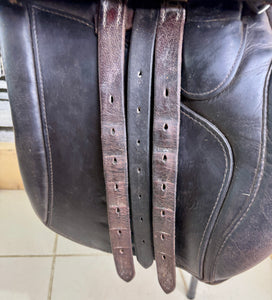 17” XW English GP Saddle - Brown