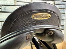 Load image into Gallery viewer, 17” MW Harry Dabbs True Brit Dressage Saddle - Black