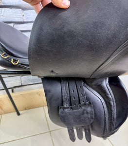 17 1/2” MW Paul Jones GP Saddle - Black
