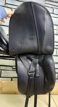 Load image into Gallery viewer, 18” Wide Ideal/Martin Wilkinson Suzannah Dressage Saddle - Black