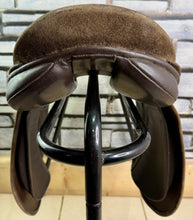 Load image into Gallery viewer, 16” XW Fylde English Pony WH/Show Saddle - Brown