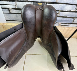 17” Medium Woodseaves WH Saddle - Brown