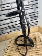 Load image into Gallery viewer, S/H Heritage Padded Comfort Flash Bridle -Black- XF