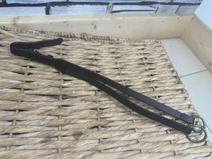 S/H English Running Martingale Attachment - Brown - Full