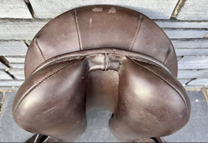 17” Medium Kings Saddlery GP Saddle - Brown