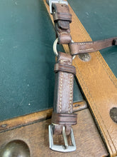 Load image into Gallery viewer, Jeffries?! Adjustable Drop Noseband - Brown - Cob - Traditional English Leather